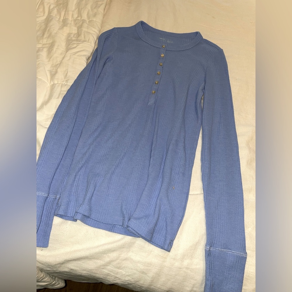 Arie Waffle Knit long sleeve tops